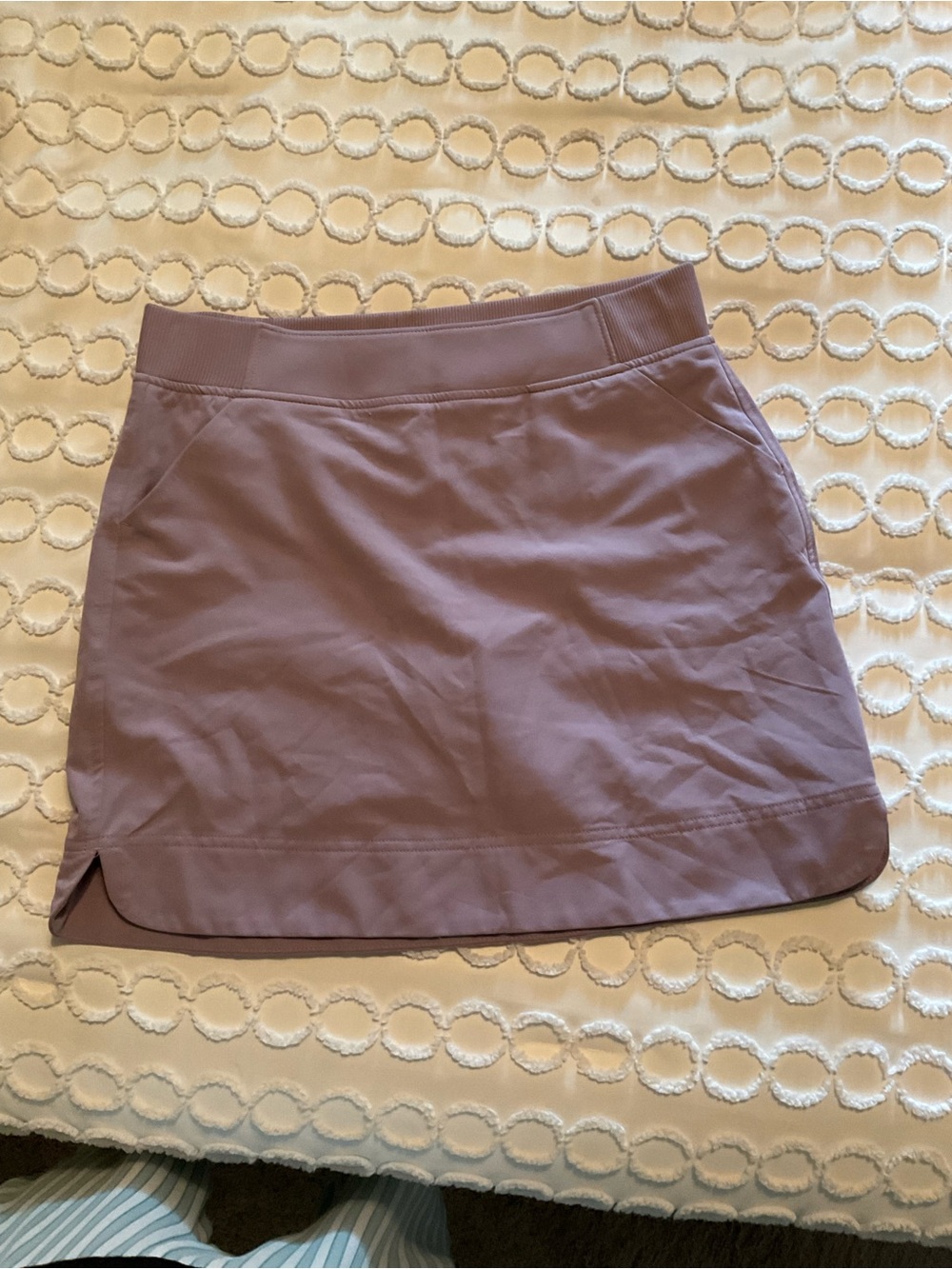 Women's Mauve Performance Mini Skirt